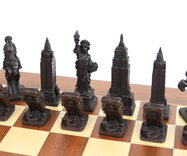 New York Berkeley Chess Set with 4.25 inch King