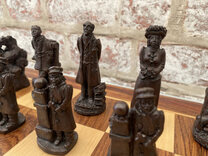 Sherlock Holmes Berkeley Chess Set with 6 inch King