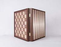 Chess, Backgammon, Ludo, Snakes & Ladders Wooden Games Compendium