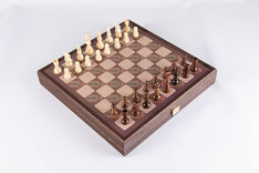 Chess, Backgammon, Ludo, Snakes & Ladders Wooden Games Compendium