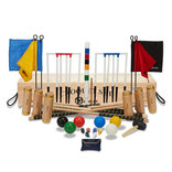 Uber Games 6 Player Executive Croquet Set in a wooden box