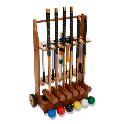 Uber Games 6 Player Garden Croquet Set with Croquet Stand