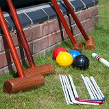 Cottage Garden Croquet Set, 4 Player in Bag