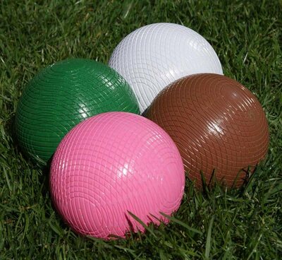 Set of Townsend/Hurlingham Croquet Balls (16oz, full size, 2nd colours)