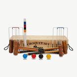 Uber Games Family Croquet Set in a wooden box