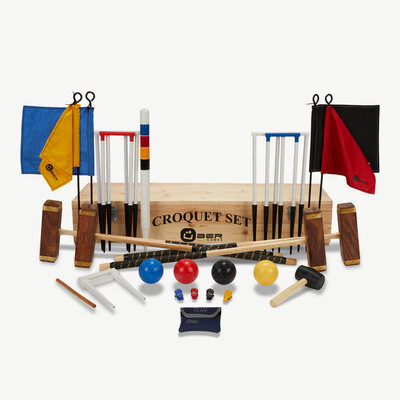 Uber Games Championship Croquet Set in a wooden box