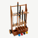 Uber Games Family Croquet Set with a stand