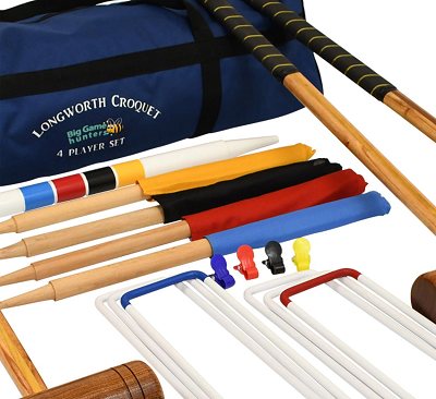 Garden Games Longworth Croquet Set (4 player in a bag)