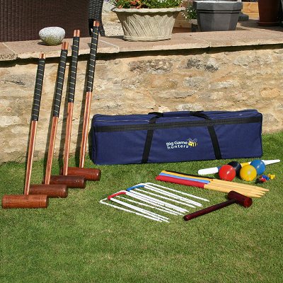 Garden Games Longworth Croquet Set (4 player in a Tool Kit Bag)