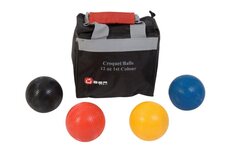 Uber Games Set of 4 Croquet Balls (12oz composition - 1st Colours)