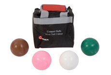 Uber Games Set of 4 Croquet Balls (composition, 16oz) - 2nd Colours