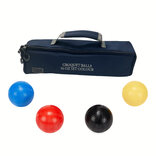 Uber Games Set of 4 Croquet Balls (composition, 16oz) - 1st Colours