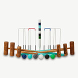 Uber Games 6 Player Family Croquet Set in Bag (Mallets in 4 Sizes)