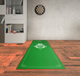 Bulls Carpet Dart Mat, Green 241 x 80cm