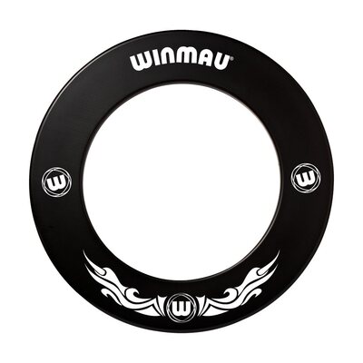 Winmau One-Piece Dartboard Surround - Black Xtreme