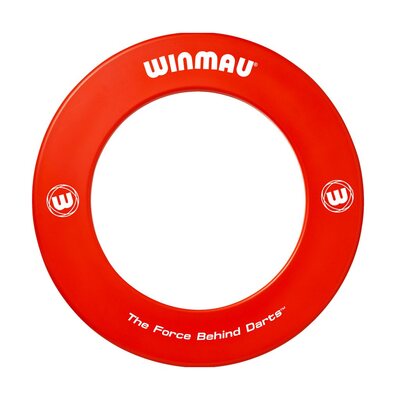 Winmau One-Piece Dartboard Surround - Red