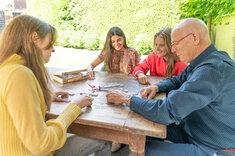 Longfield Games Mexican Train Dominoes in Wooden Case