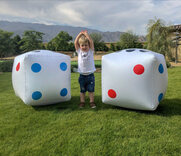 GoSports 24 inch Giant Inflatable Dice - Set of 2