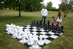 Garden Games Giant Chess Set (64cm King, Pieces Only, Without Board)