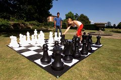 Garden Games Giant Chess Set (64cm King, Pieces Only, Without Board)