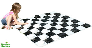 Mini-Giant Draughts set (10cm draughts)