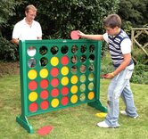 Big 4 Giant Garden Game | Wooden Four-in-a-Row