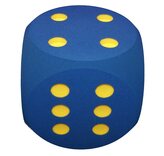 1 Giant Foam Die- 30cm - BLUE