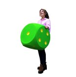 1 Giant Foam Die - 50cm - GREEN