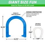 Go Sports Giant Horseshoes Garden Game