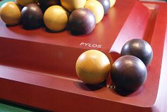 Gigamic Giant Pylos Game - 58cm Wooden Board with Giant Wooden Balls