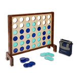 Wooden Garden 4-in-a-Row Game