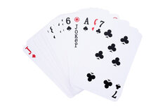 XXL Plastic Coated Playing Cards