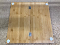 19 X 19 Folding Bamboo Go Board