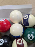 Aramith Screen Printed Pool Balls - 1 & 7/8 inch