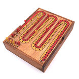 Wooden Cribbage in Storage Box