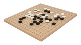 Dual-Side Wooden Go Board - 13 x 13 & 9 x 9 Layout