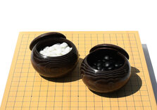 Kuri (Chestnut) Go Bowls For Size 30-35 Stones (8mm-9.8mm)