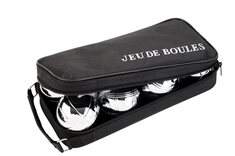 Petanque set - 8 boules with nylon carry case