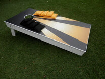 Cornhole - Half Deluxe Set - 1 board, 8 bags [Golden Darts]