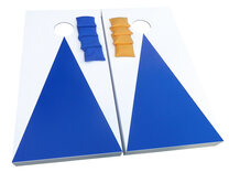 Cornhole - Garden Plus Full Set - 2 boards, 8 bags [Blue]