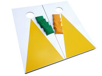 Cornhole - Garden Plus Full Set - 2 boards, 8 bags [Yellow]