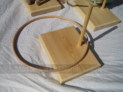 Single Hoopla block and post (suitable for 25cm hoops)