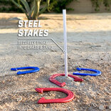 GoSports Steel Horseshoes Regulation Game Set