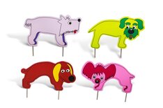 Junior Croquet Set - Dog Theme, 2 Mallets