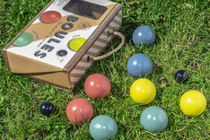 8 Economy Wooden Boules Set