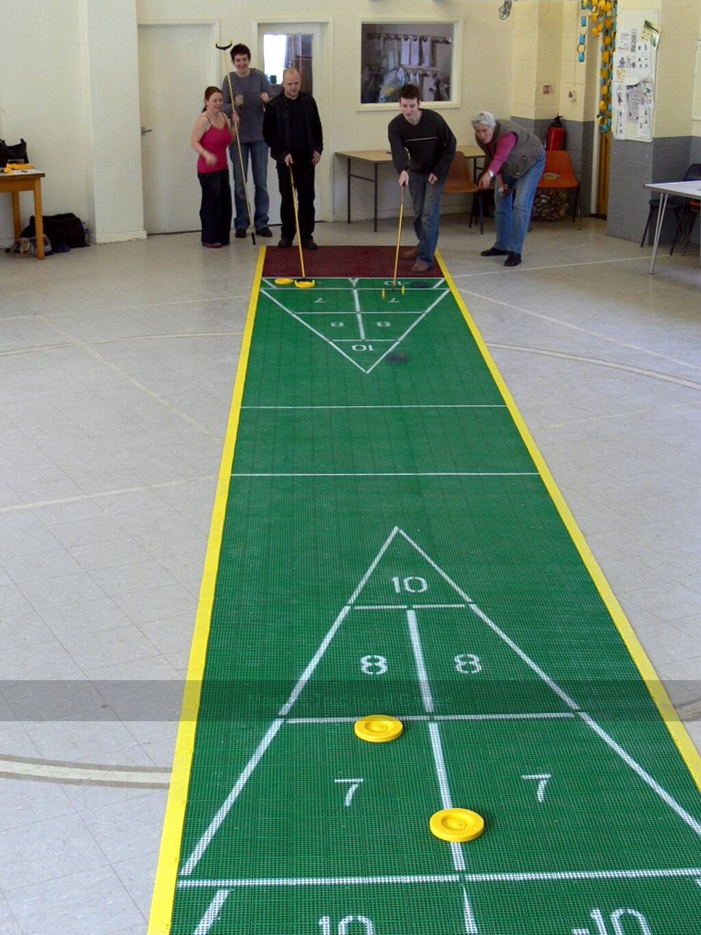 30 foot Shuffleboard Court