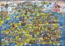 Beautiful Britain 1000 piece Jigsaw Puzzle