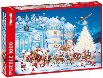 Toy Factory 1000 Piece Christmas Jigsaw Puzzle by Piatnik