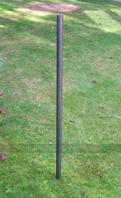 Metal pipe - post for Aunt Sally