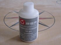 Powder for Carrom and other disk sliding table games (100g bottle)